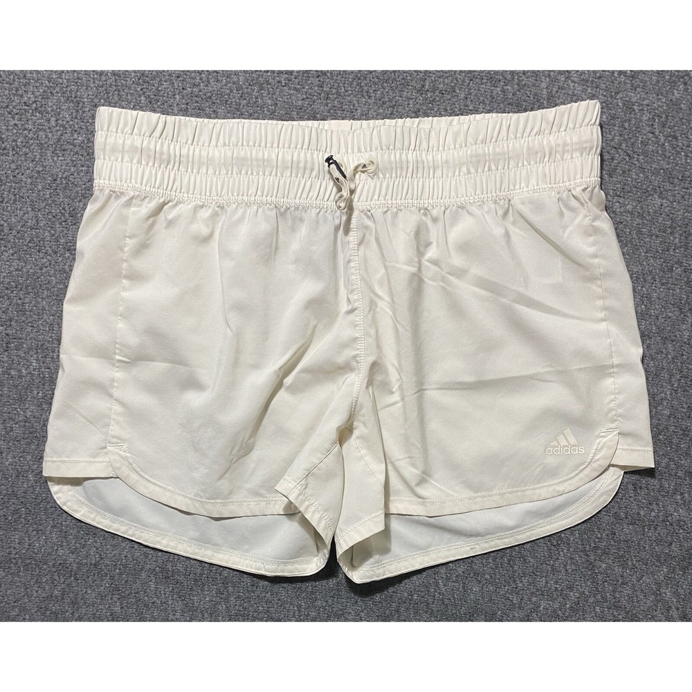 Adidas Aeroready Short Womens Drawstring Stretch Waist Athletic Size L
